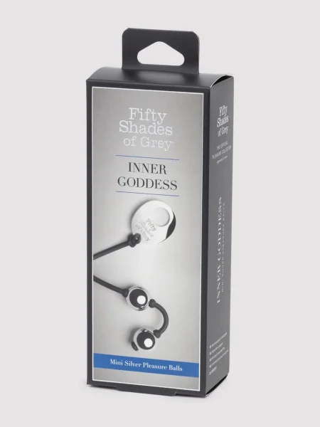 Fifty Shades of Grey Inner Goddess Mini Silver Pleasure Balls 3oz
