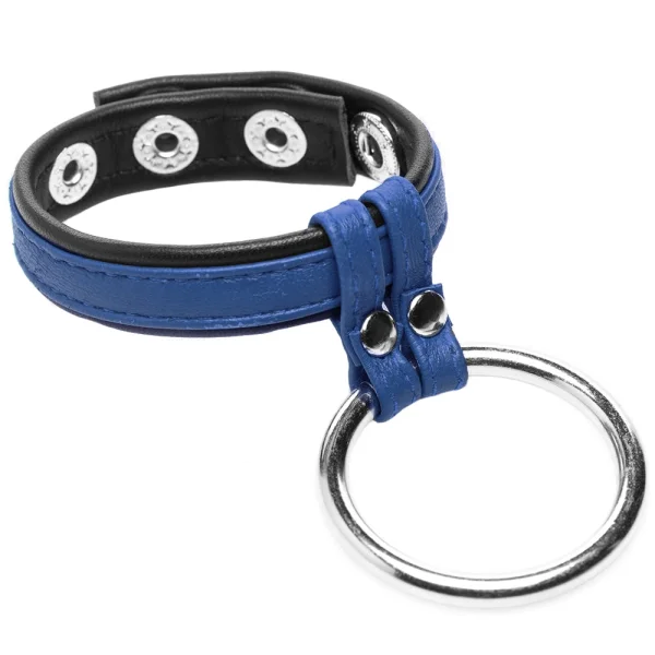 Strict Leather and Steel Cock & Ball Ring