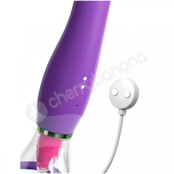 Fantasy For Her Ultimate Pleasure Pussy Pump & Tongue Vibrator Set