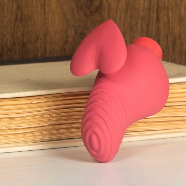Gaia Eco Love Rechargeable Waterproof Plant Based Clitoral Vibrator By Blush - Coral