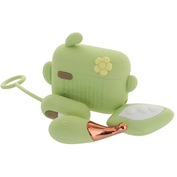 Play With Me Blooming Bliss Mini Pinpoint Wand & Egg Vibrators With Charging Case & Remote By Blush