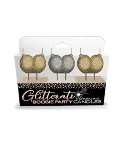 Glitterati Boobie Candle Set — image 4 of 4