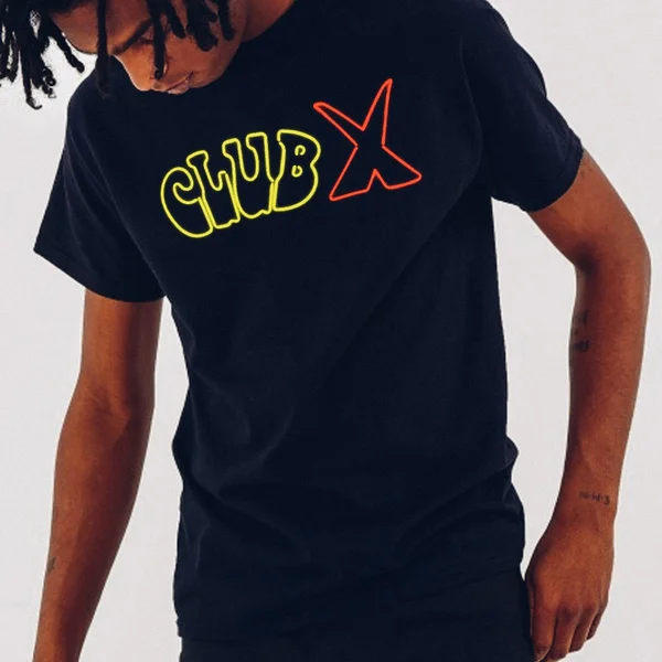 Club X Neon T-shirt — image 8 of 9