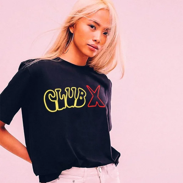 Club X Neon T-shirt — image 7 of 9