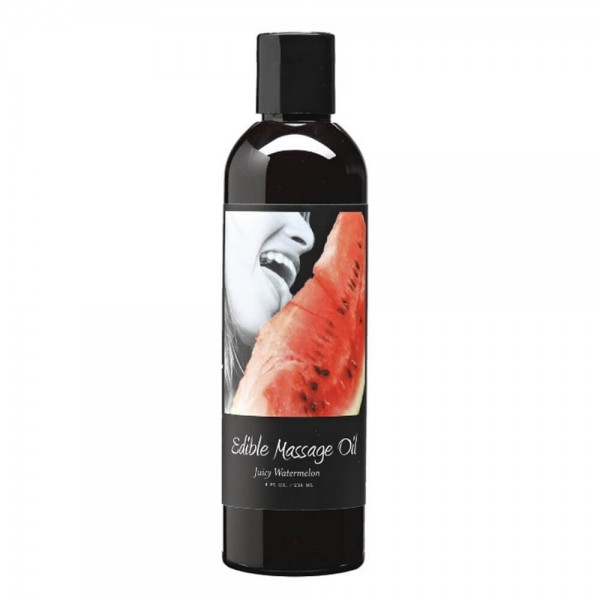 Earthly Body Edible Massage Oil 8oz