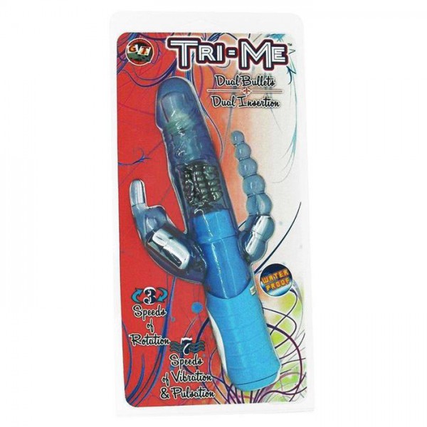 Tri Me Dual Insertion Vibrator