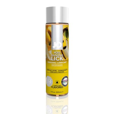 System JO Banana Lick H2o Flavoured Lubricant 120ml