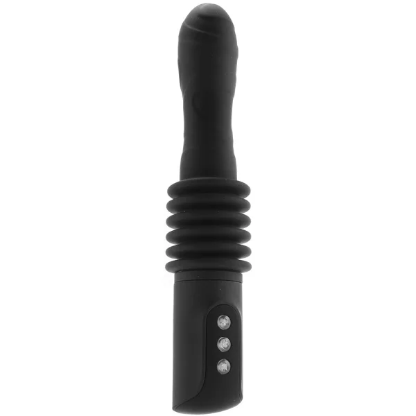 Renegade Deep Stroker Vibrating Silicone Multi-Function Thrusting Dildo