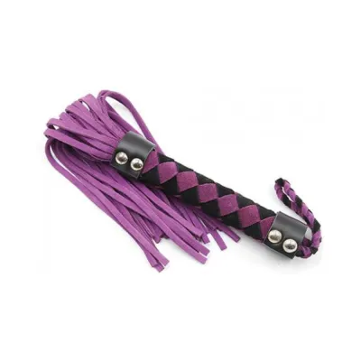 Ple sur 15 5 In Leather Flogger Purple