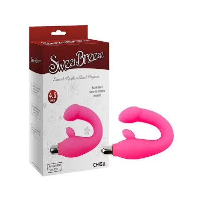 Smooth Goddess Dual Stimulator Pink 4 5 Inch