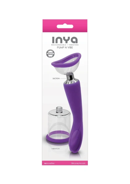 NS Novelties Inya Pump & Vibe Purple