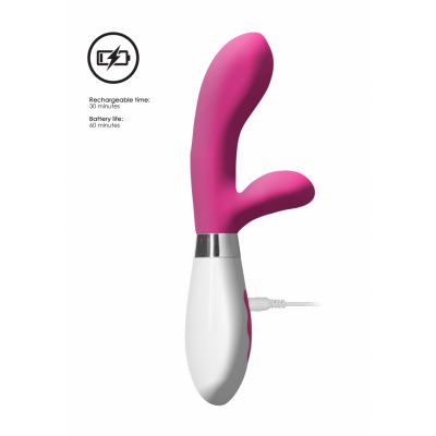 Achilles Rechargeable Pink Clit Stimulation Toys