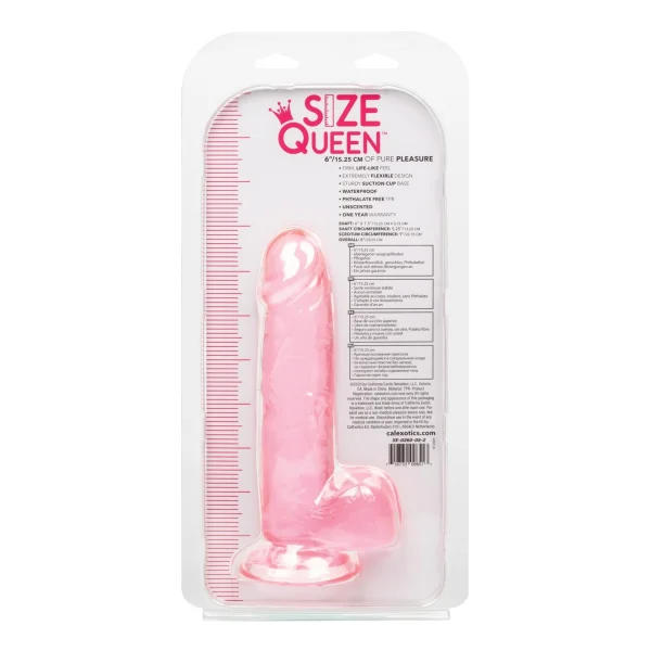 Size Queen 6 Inch - Pink