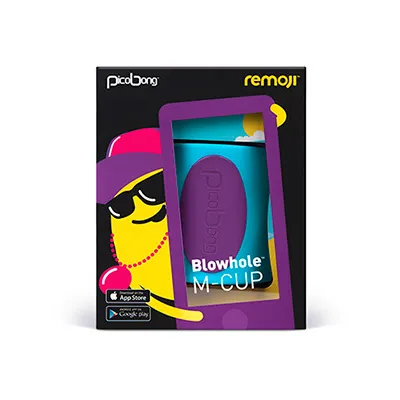 PicoBong Remoji BLOWHOLE M Cup Blue