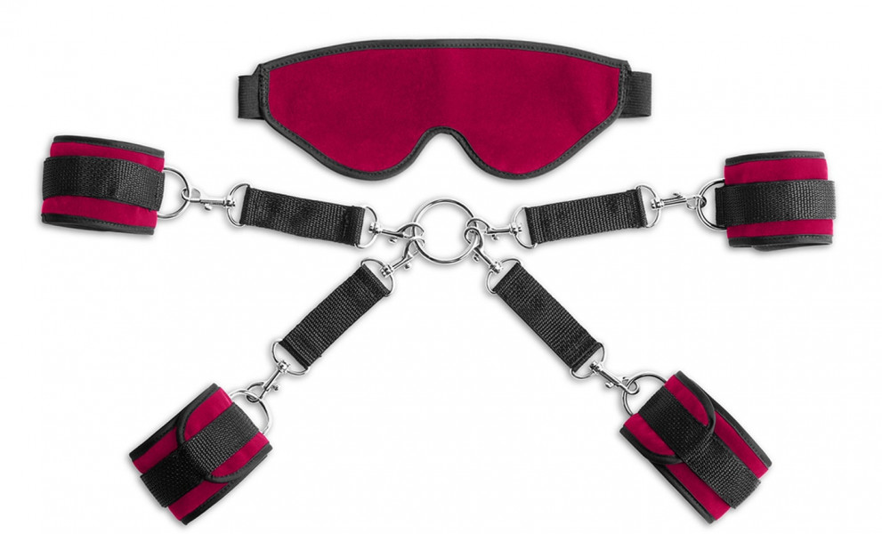 Bond Deluxe Cuff and Blindfold Kit