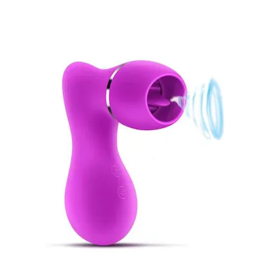 Phantom Suction Licker Vibrator Purple