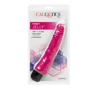 Funky Jelly Curved Vibrator