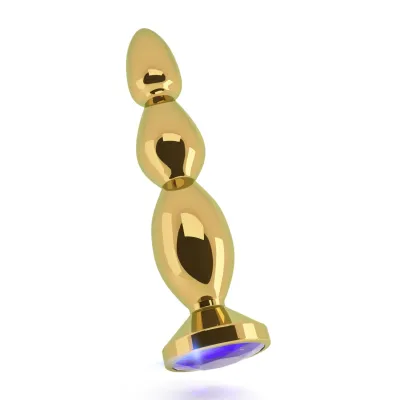 Rich R3 Gold Plug 4 8 Inch Purple Sapphire