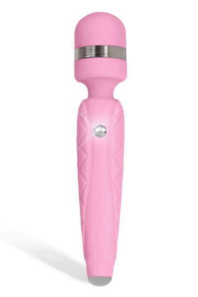 BMS 8" USB-Rechargeable Wand Massager with Swarovski Crystal