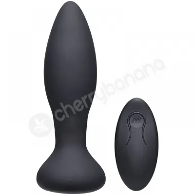 A play Black Rimmer Experienced Rechargeable Silicone Anal Plug