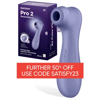 Satisfyer Pro 2 Gen 3 with App 6 25 Clitoral Stimulator with Liquid Air Tech Vibration