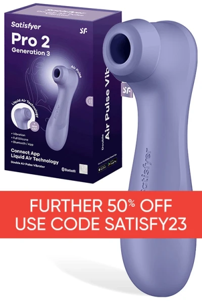 Satisfyer Pro 2 Gen 3 with App - 6.25" Clitoral Stimulator with Liquid Air Tech & Vibration