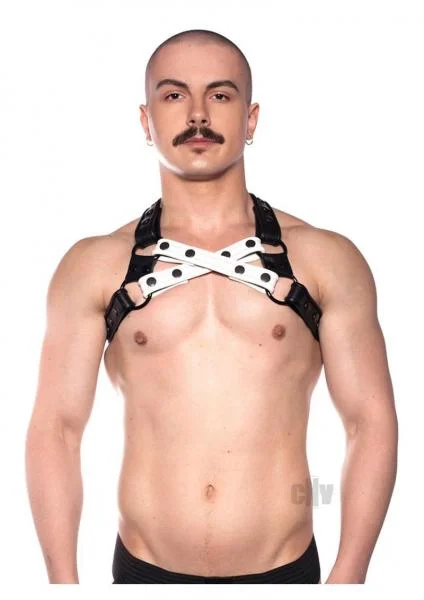Prowler Red Cross Harness Blk/wht L/xl