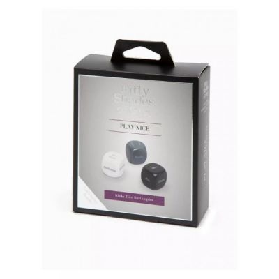 Fifty Shades of Grey Play Nice Kinky Dice for Couples