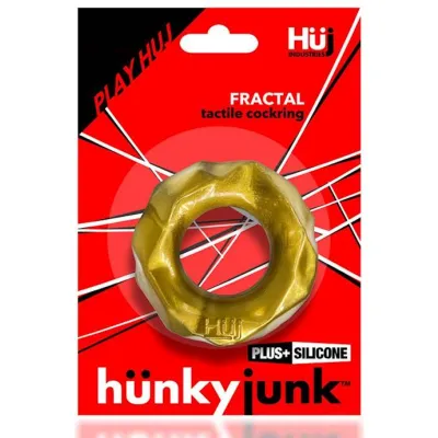 Hunkyjunk Fractal Tactile Cockring Bronze