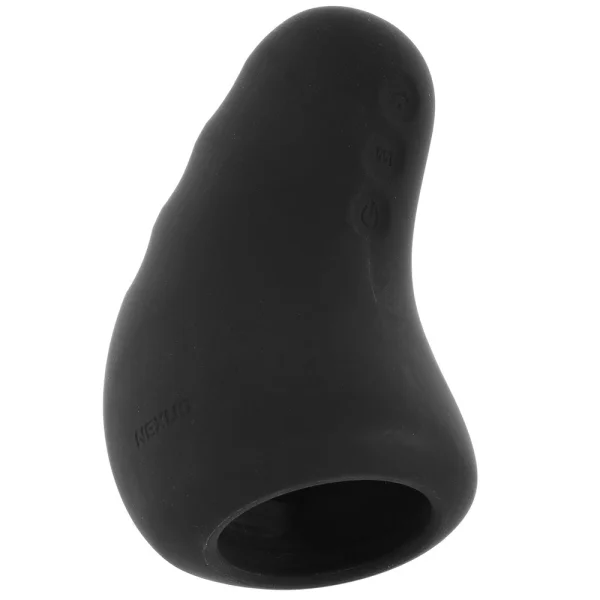 Nexus Eclipse Vibrating & Stroking Penis Masturbator - Black