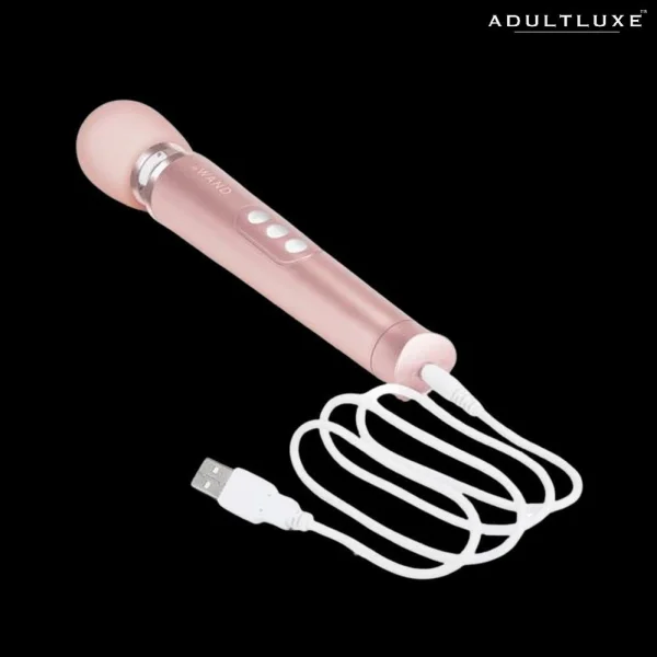 Le Wand Petite Rose Gold Wand Rechargeable Massager