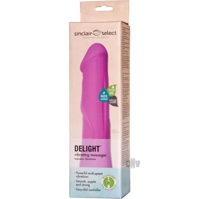 Delight Pink Silicone Vibrator