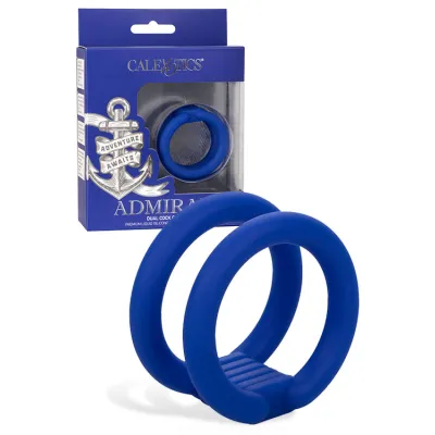 California Exotic Admiral Silicone Cock Ball Dual Cage