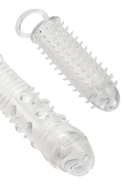 California Exotic Textured Penis Extension Sleeve Set (3-pce) — image 9 of 12