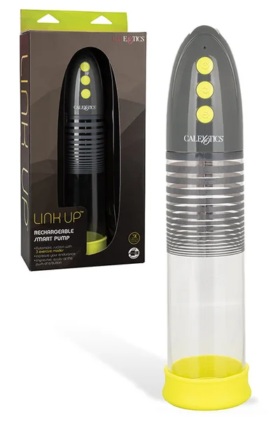 California Exotic 8" Link Up Rechargeable Smart Penis Pump — image 6 of 10