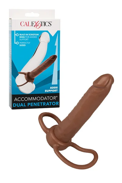 California Exotic 5.25" Dual Penetrator Strap On
