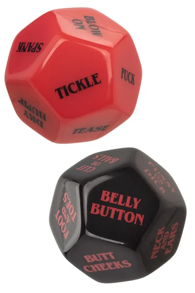 California Exotic Naughty Bits Roll Play Naughty Dice Set (2-pce)