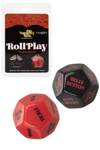 California Exotic Naughty Bits Roll Play Naughty Dice Set (2-pce) — image 18 of 22