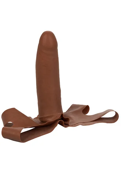 California Exotic Face 5.25" Latex Strap On — image 6 of 8
