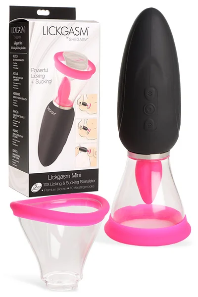 Shegasm Lickgasm Mini Vibrator with Flickering Tongue — image 6 of 10