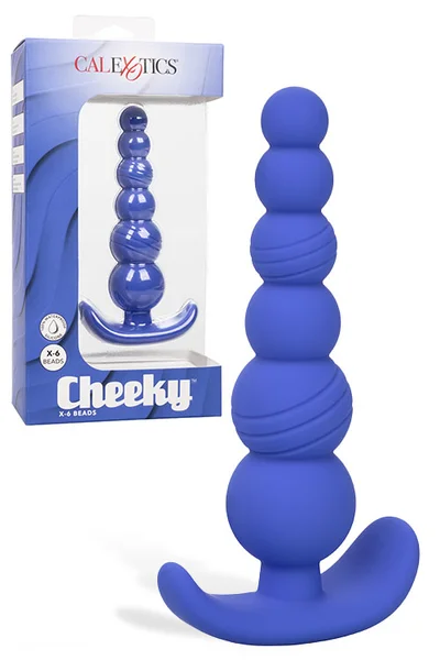 California Exotic 5" Cheeky X-6 Silicone Booty Beads — image 7 of 12