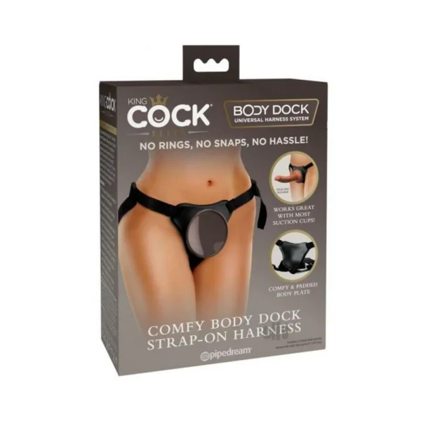 King Cock Elite Comfy Body Dock Strap-on Harness