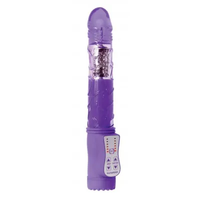 Violet Revolver Purple Rotating Vibrator