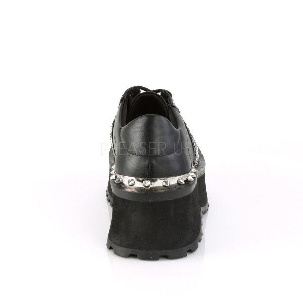 2 3/4 inches Platform Lace-Up Shoe W/ Metal Toe Cap — image 12 of 12
