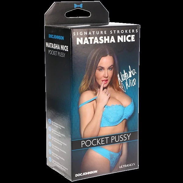 Signature Strokers - Natasha Nice - Ultraskyn Pocket Pussy Vanilla