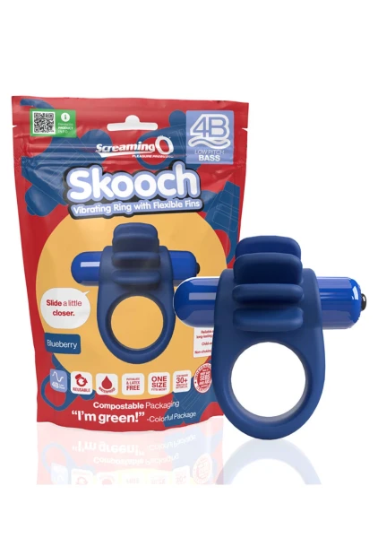 4B Skooch Vibrating Ring with Flexible Fins