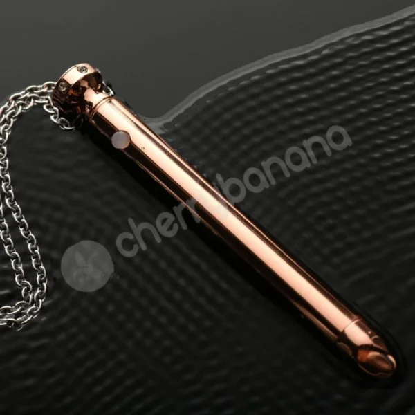 Charmed 7X Rose Gold Vibrating Necklace