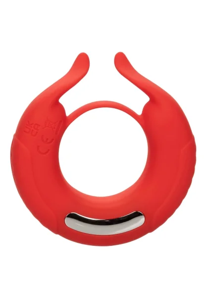 Silicone Rechargeable Taurus Enhancer Vibrating Cock Ring By CalExotics