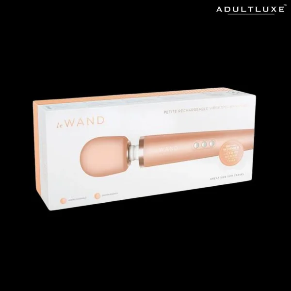 Le Wand Petite Rose Gold Wand Rechargeable Massager