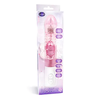 Blush Luxe Butterfly Stroker Mini V2 Pk